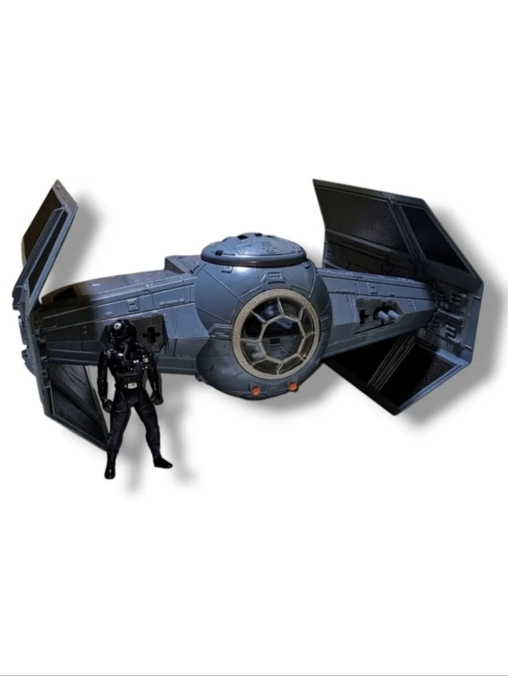 Star Wars Vintage 1997 Hasbro Imperial Tie Fighter w/Figurine